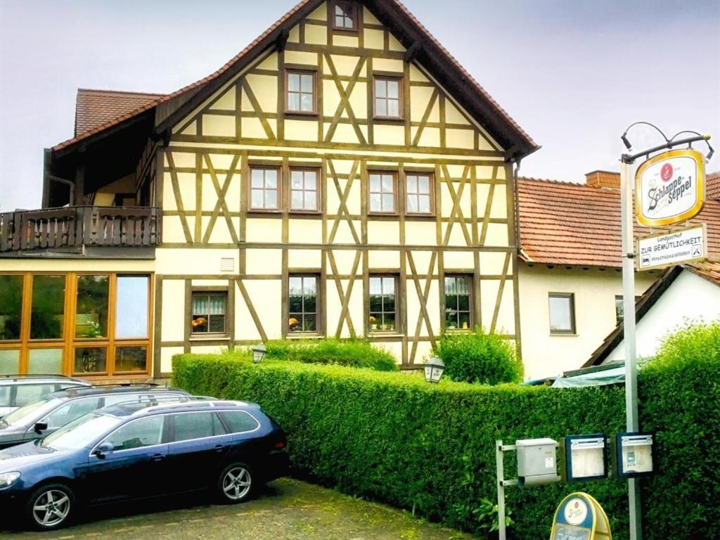 Inn Landgasthof "Zur Gemuetlichkeit" Mombris Zewnętrze zdjęcie